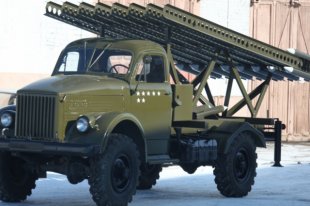 Гвардейский реактивный миномет БМ-13 «Катюша» выпустил во время ВОВ свыше 4 млн снарядов.
