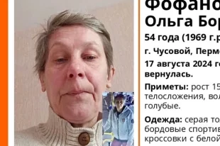 Приметы: рост 158 сантиметров, худощавое телосложение, короткие седые волосы, голубые глаза
