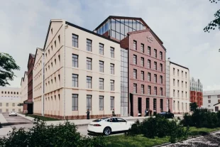 Макет театрального комплекса на Звенигородской улице.