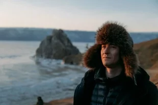 Сергей Безруков во время съемок фильма, на которых познакомился с будущей женой из Иркутска.