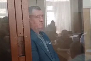 Сергей Умнов в зале суда в 2023 году.