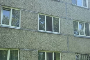 Окно, из которого выпал ребенок.
